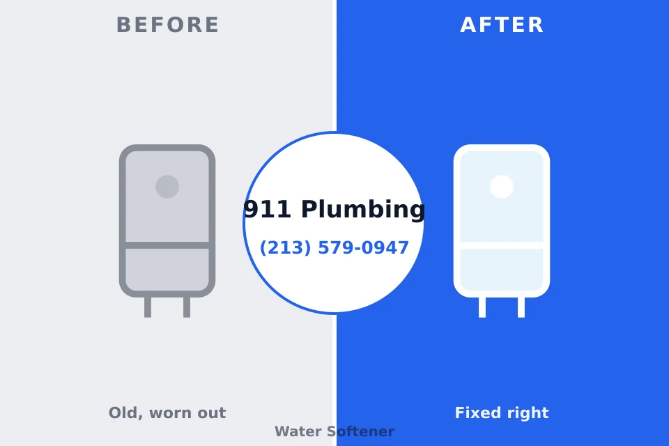 Before and after: plumbing company Edinburgh, IN